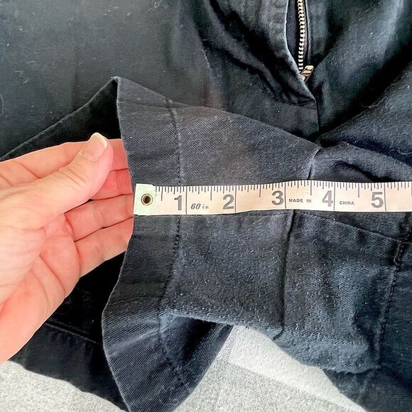 J.Crew Navy Blue Cotton 3” Stretch Chino Shorts - Size 12 - Picture 8 of 11